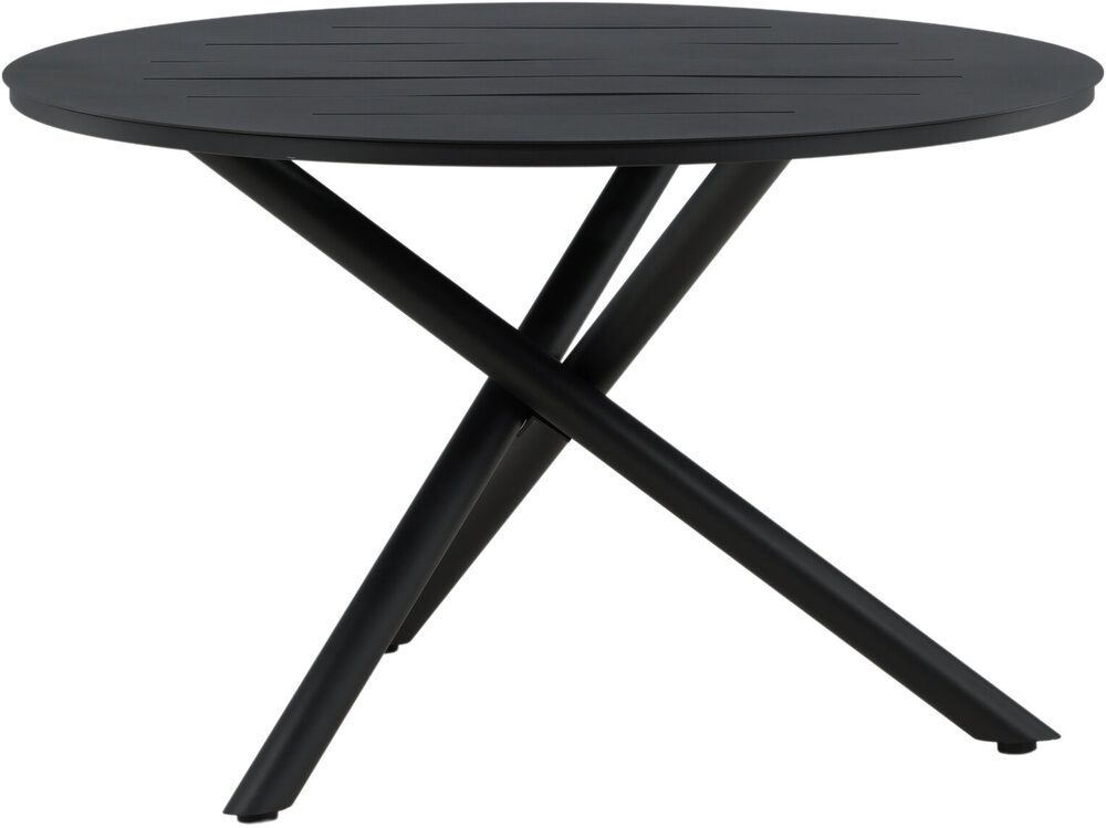 Alma bord svart ø120