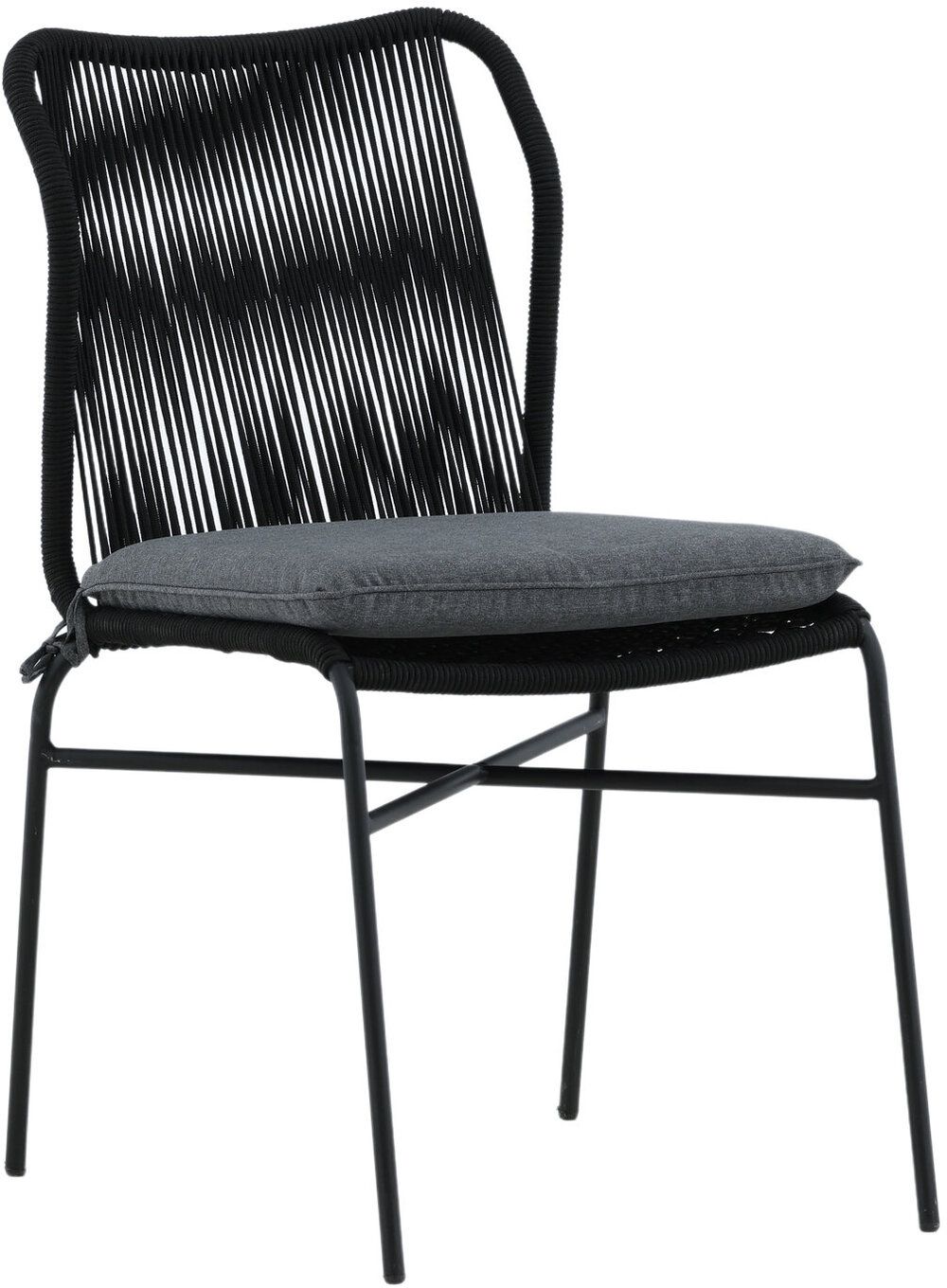 Julian stol svart 88x53x67