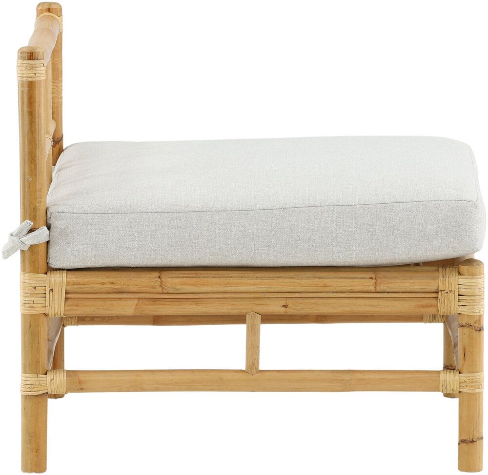 Cane mittendel natur 75x70x71