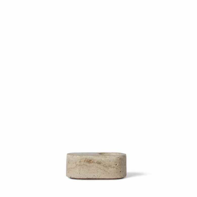 Ovaali Ljusstake H3 cm Sand