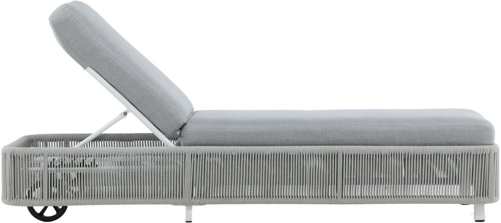 Virya solsäng grå 32x204,5x74,5