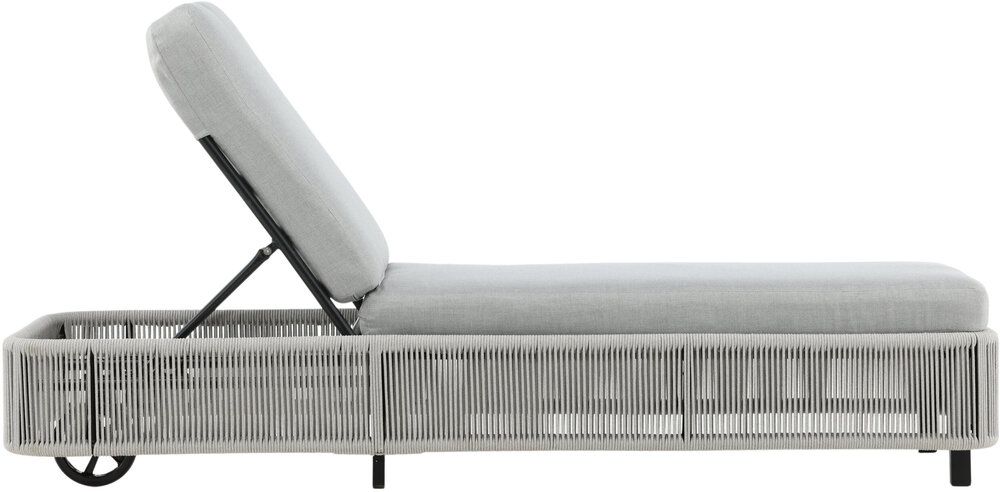 Virya solsäng svart 32x75x205
