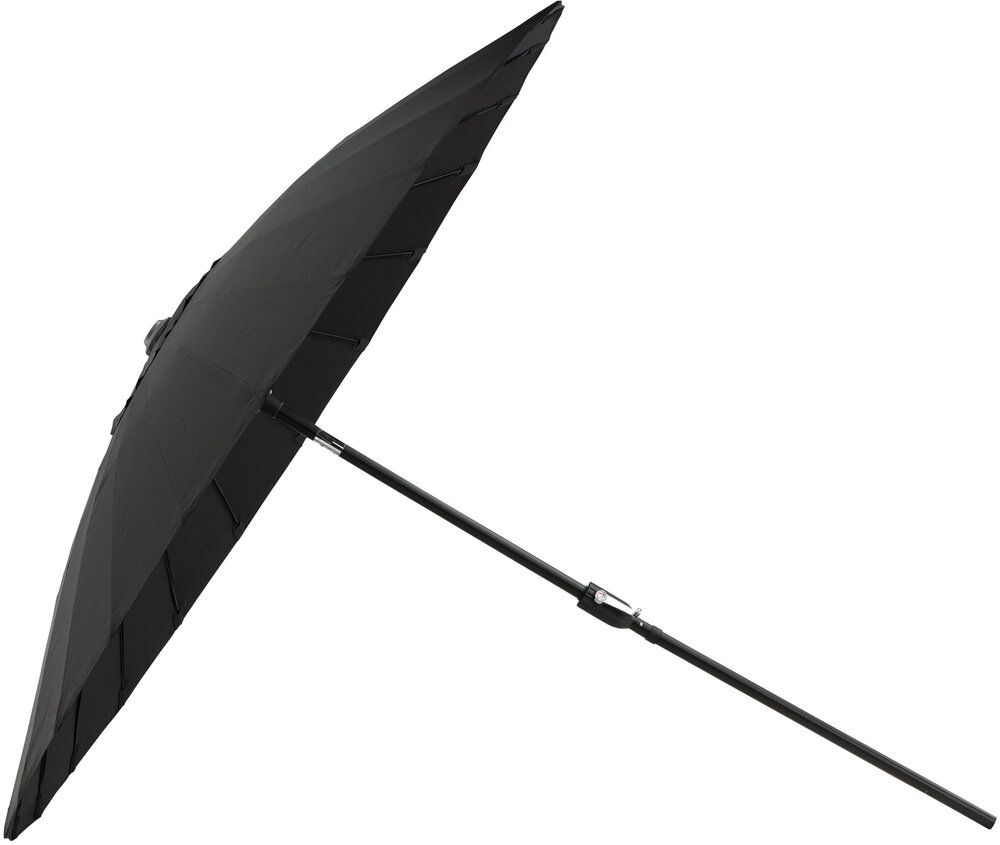 Palmetto parasoll svart ⌀270
