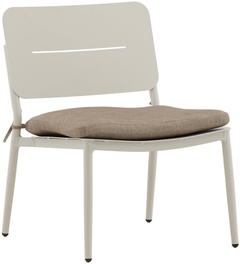 Lina fåtölj beige 72,5x55x62