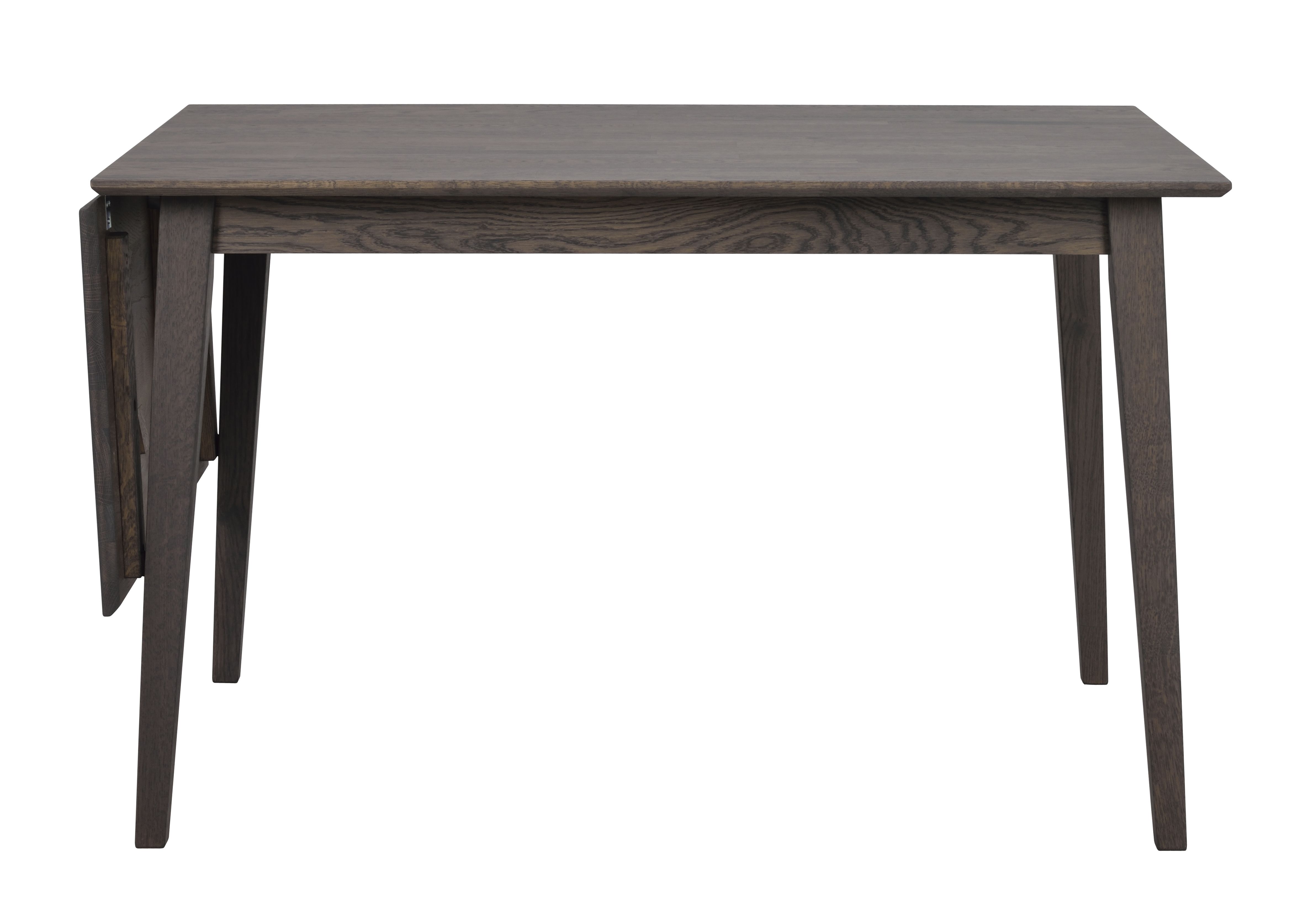 Filippa klaffbord 120+45 mörkbrun ek