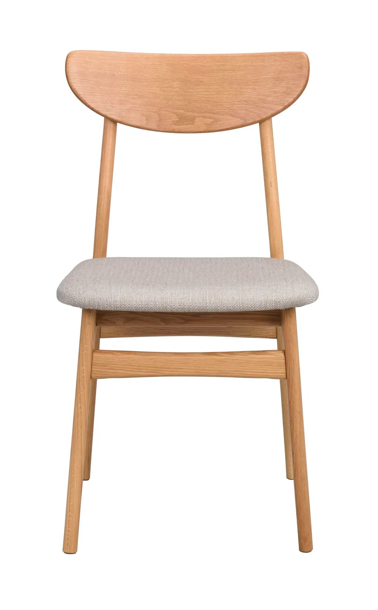 Rodham stol ek/grå-beige