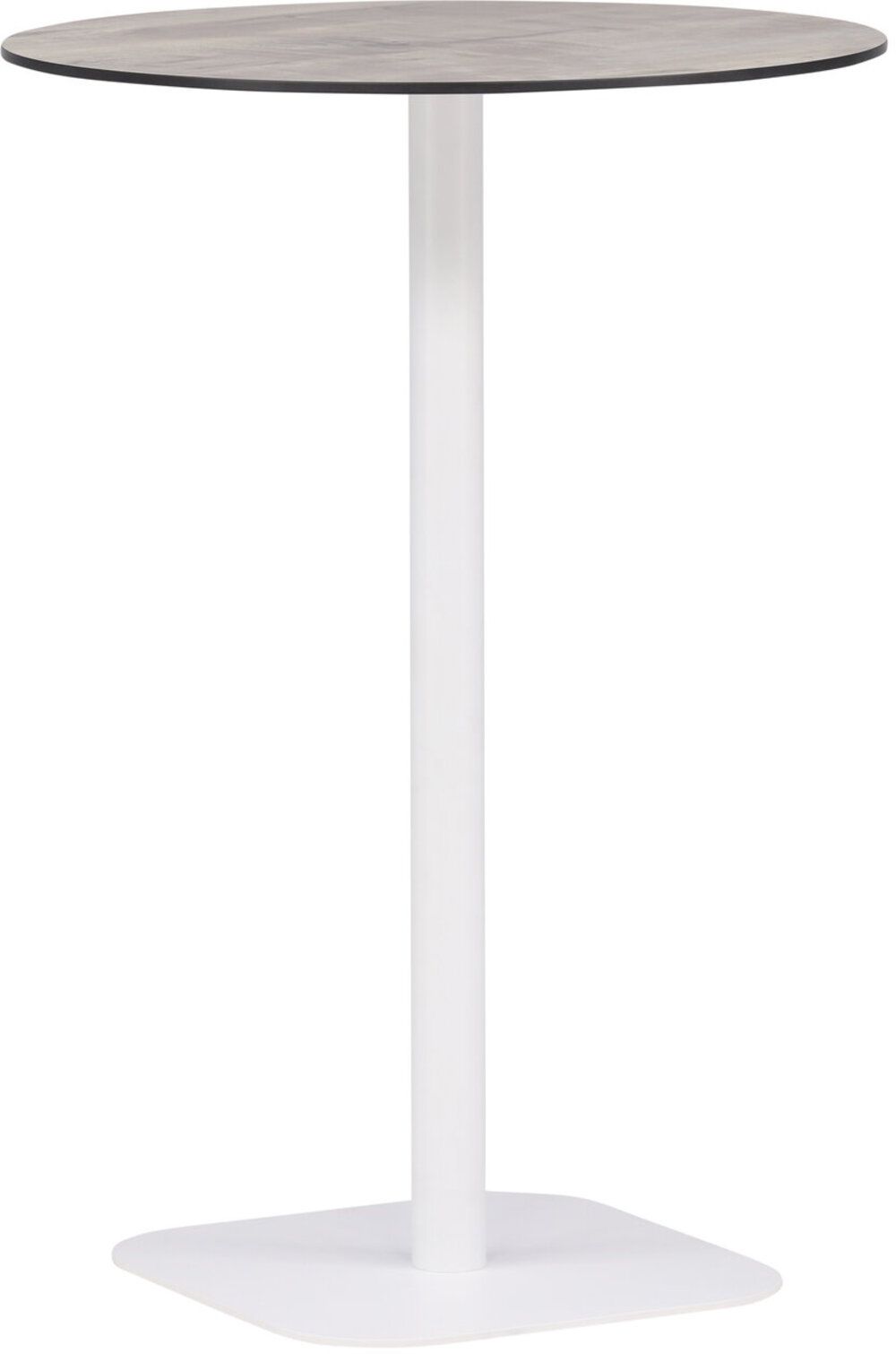 Milano bord vit ø70