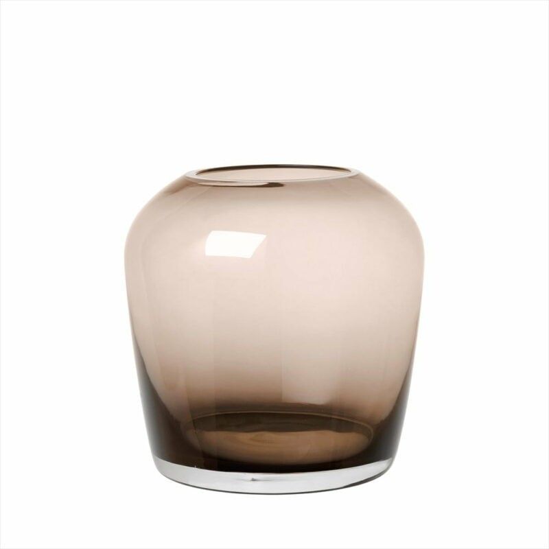 LETA. Vas 15 cm, Large - Coffee