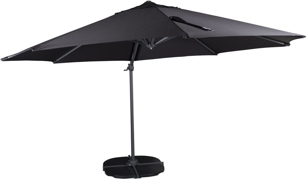 Leeds parasoll svart ⌀350