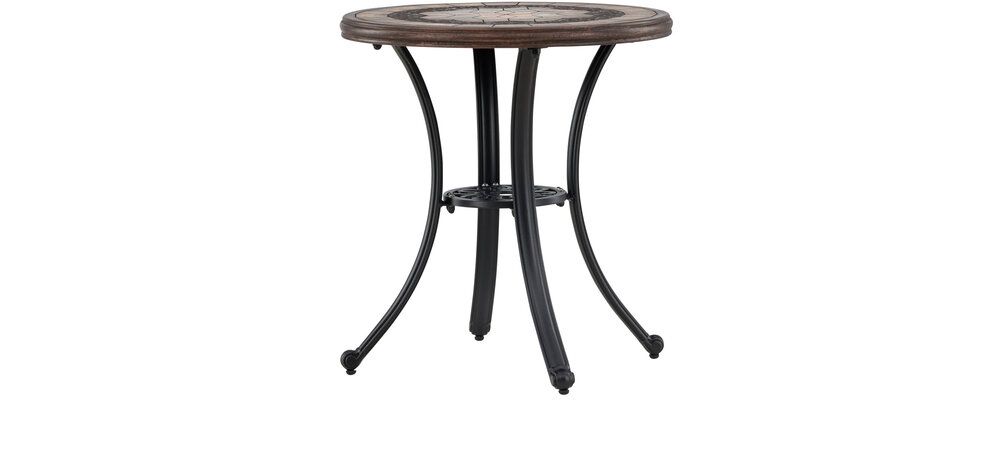 Leiria cafebord brun ø60
