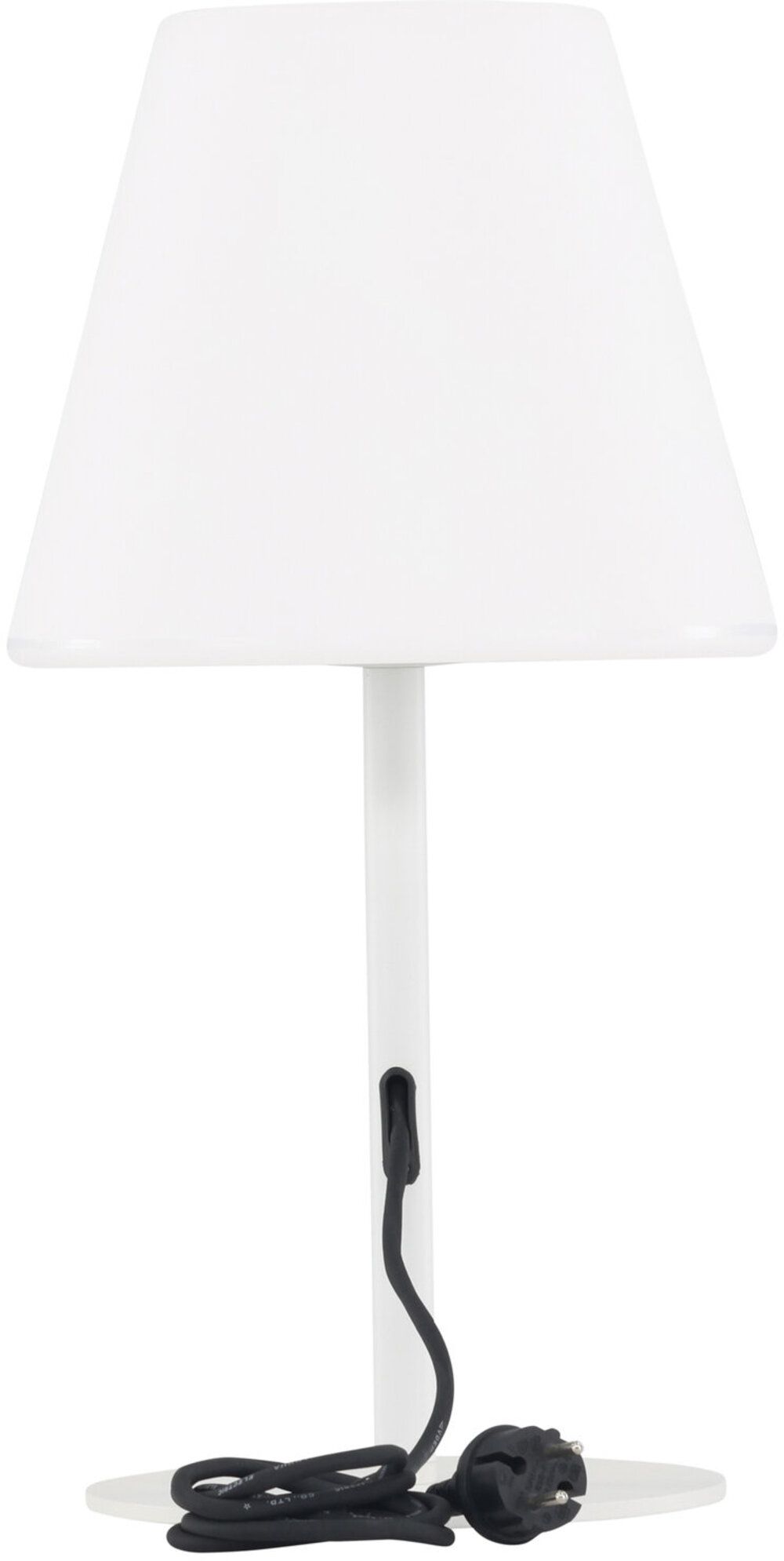 Moris bordslampa vit