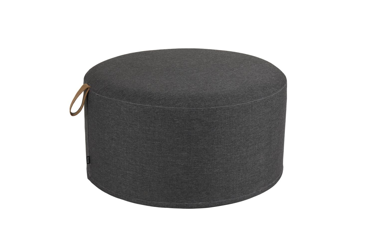 Kotte pall rund 80 cm svart