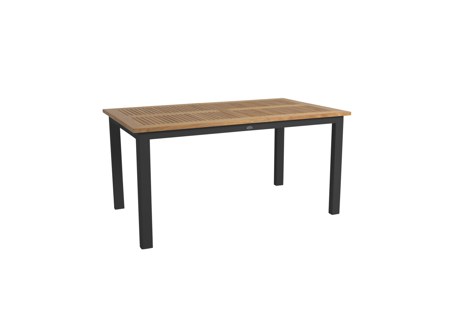 Lyon 152-210x92 teak/svart