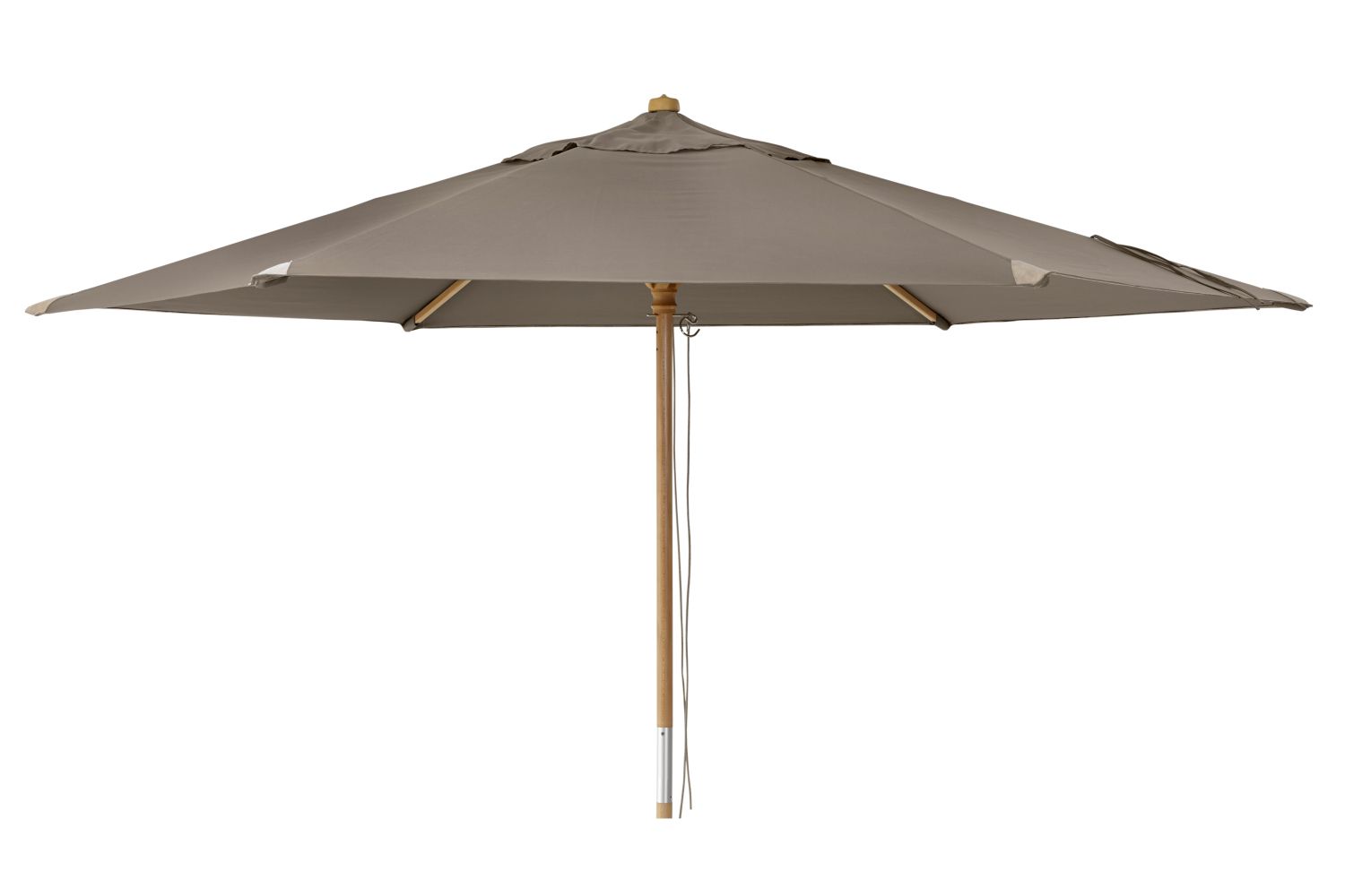 Reggio träparasoll 3,0 m/taupe