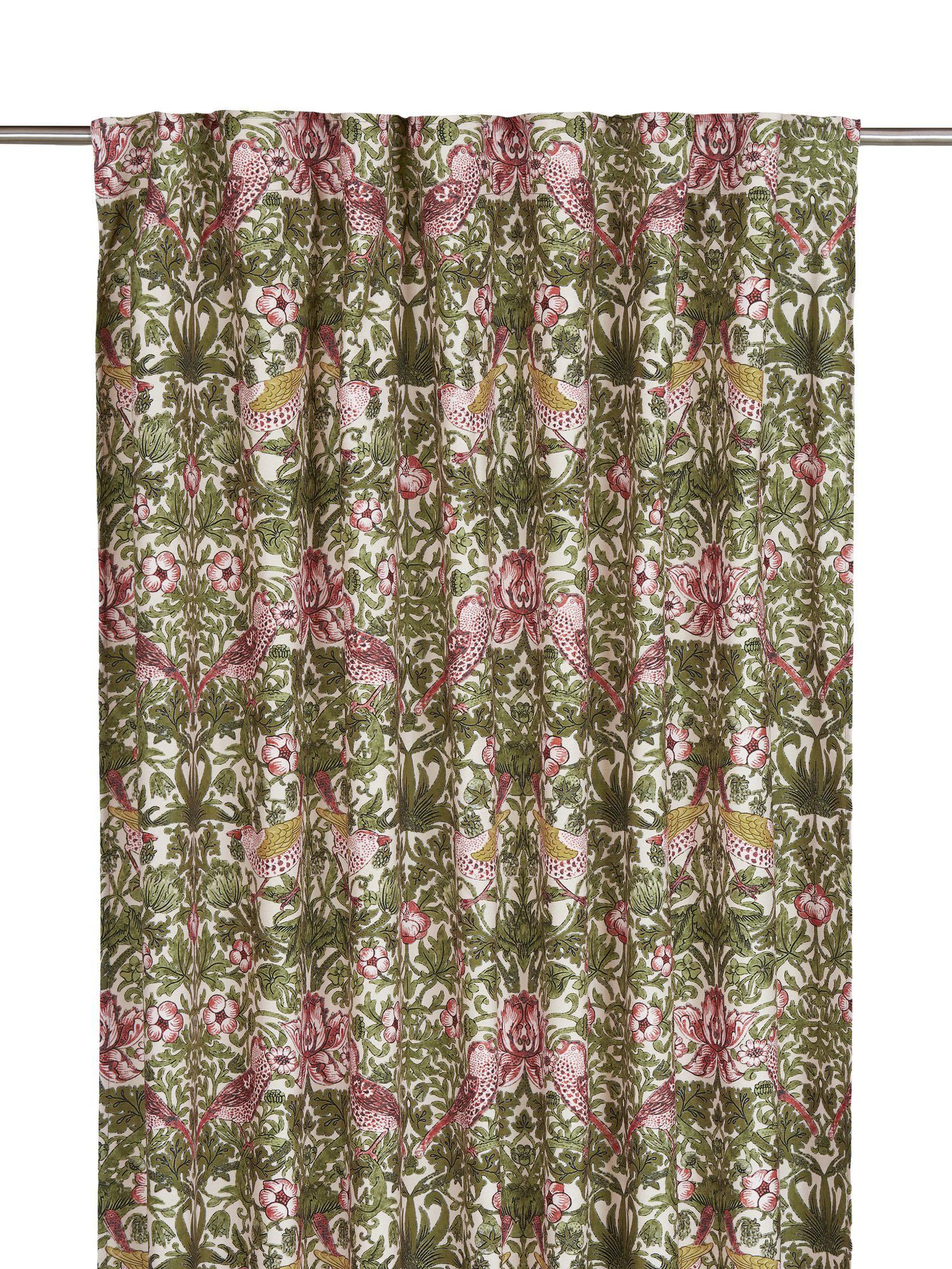 Vilja Gardin 2P Mossa 2x130x250cm