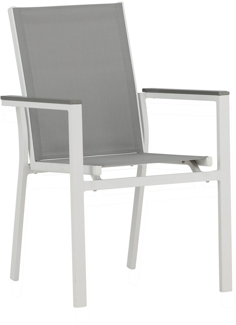 Parma stol vit 90x57x60