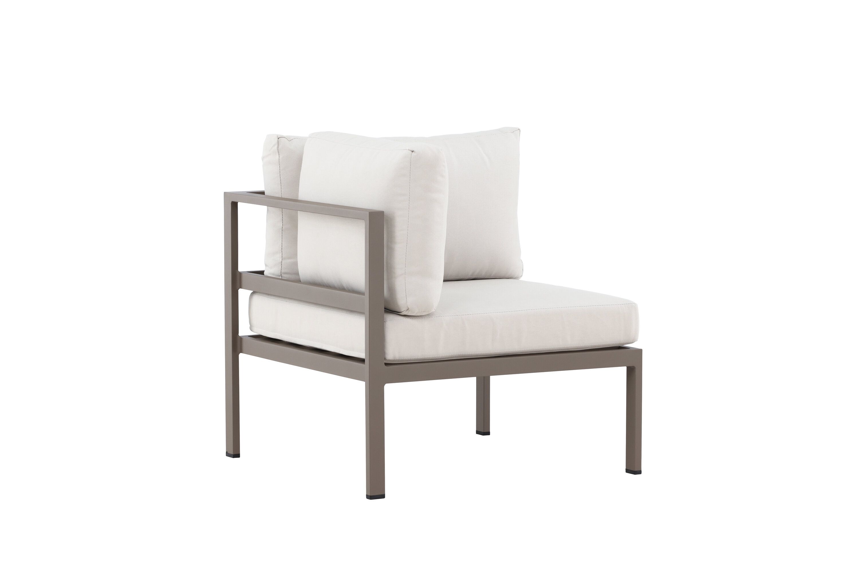 Copacabana soffmodul, hörndel, brun/beige