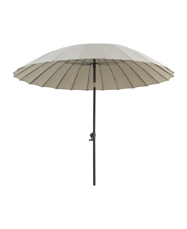 Shanghai parasoll antracit/khaki