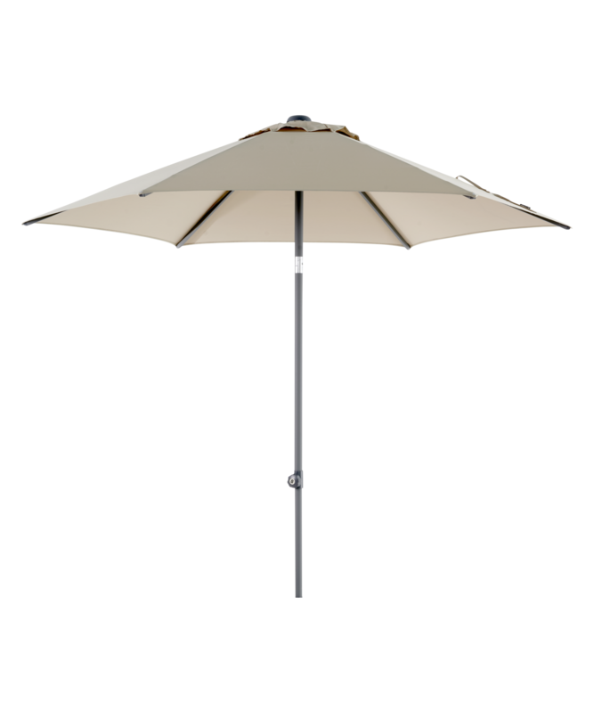 Poppi parasoll champagne ø250