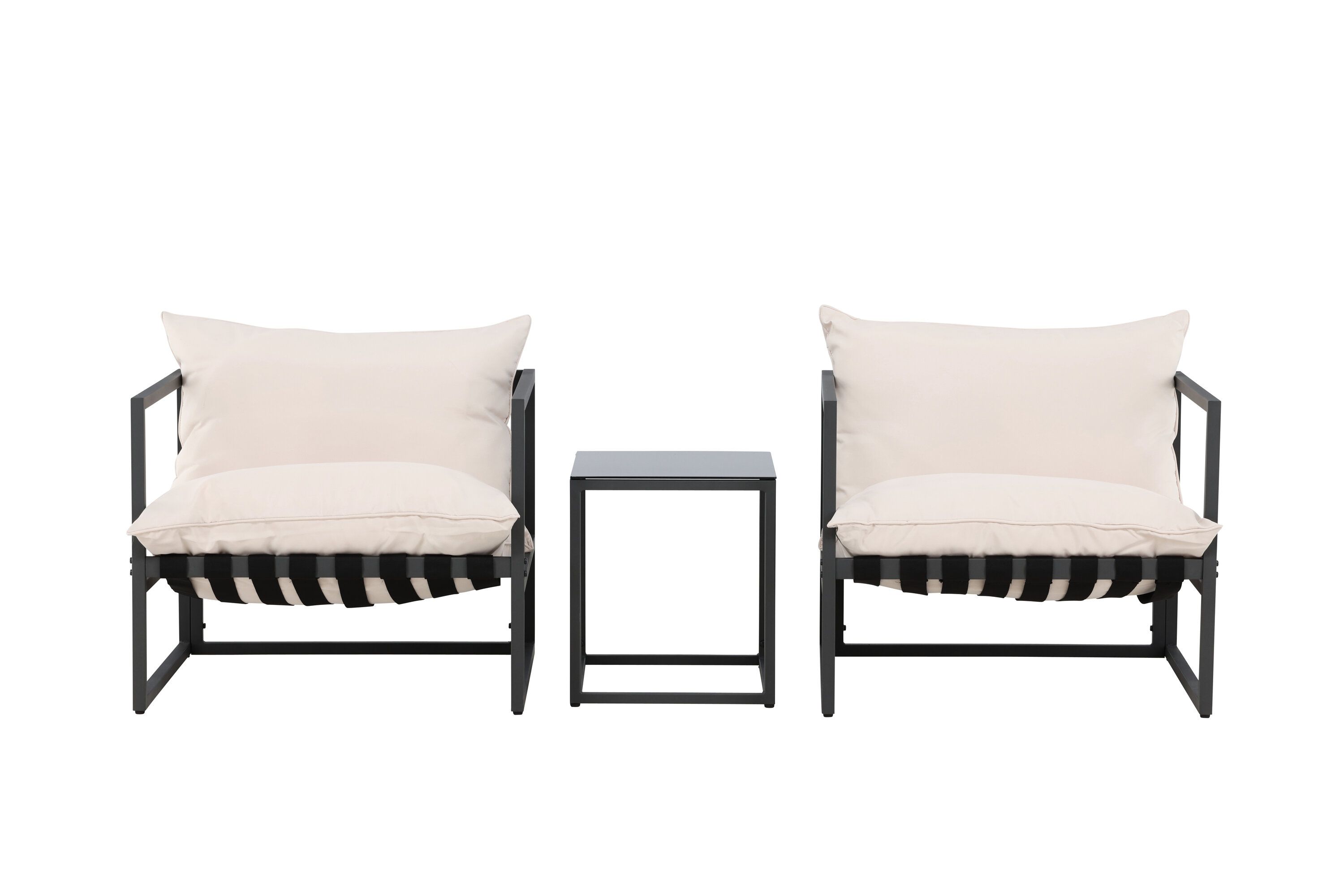 Messina loungegrupp, svart
