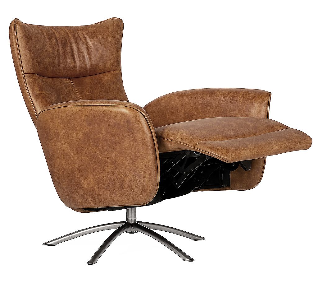 Arild fåtölj vintage-skinn (Sudan brown 830)