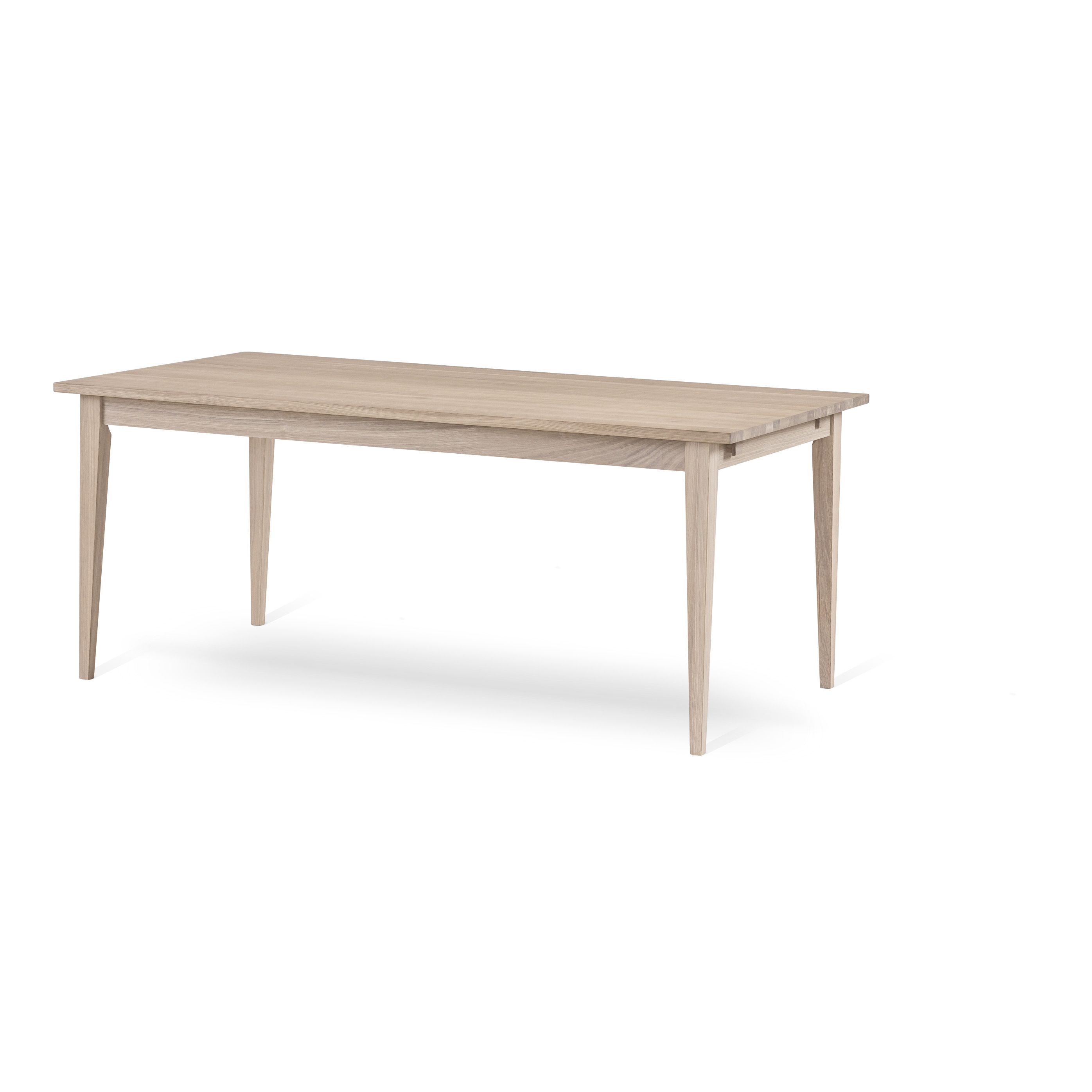 GARDA Matbord 180x95cm vitoljad ek