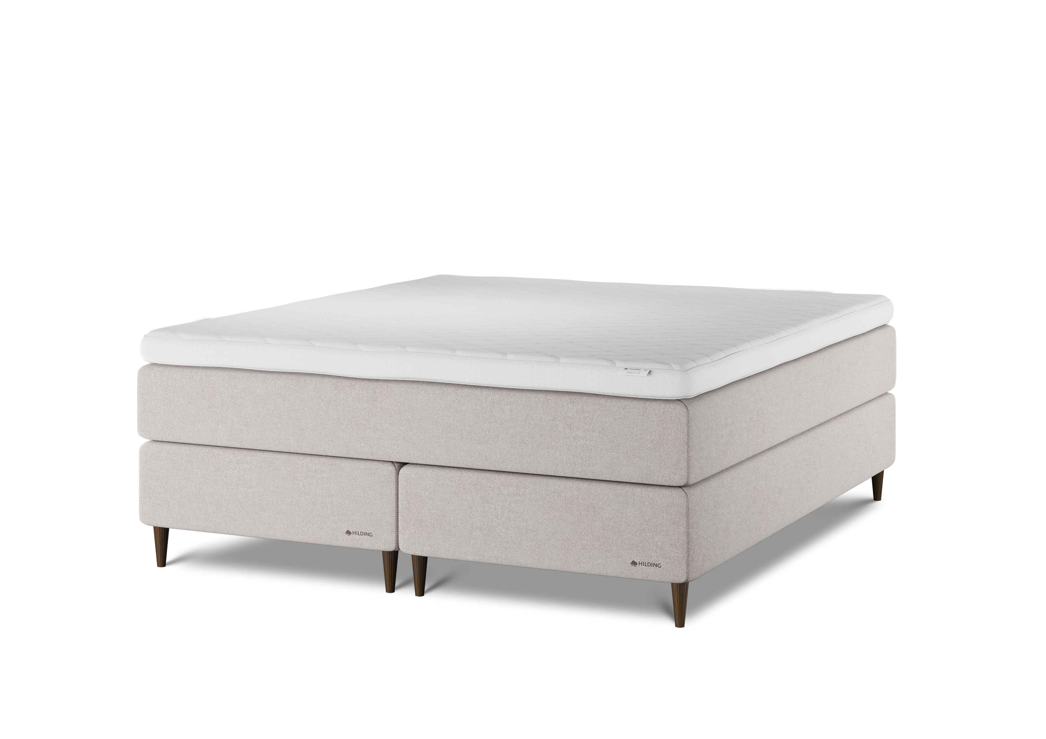 Family Lyx Kontinentalsäng 180 x 200 cm (Osby beige)