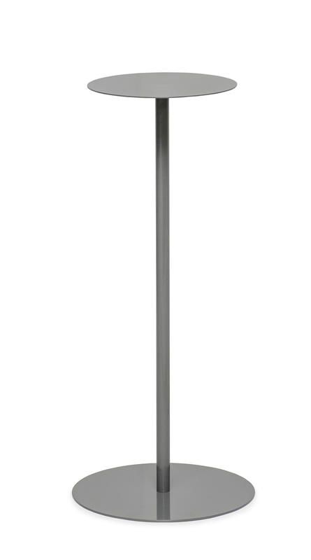 Jet set beige minibord ø23 cm aluminium