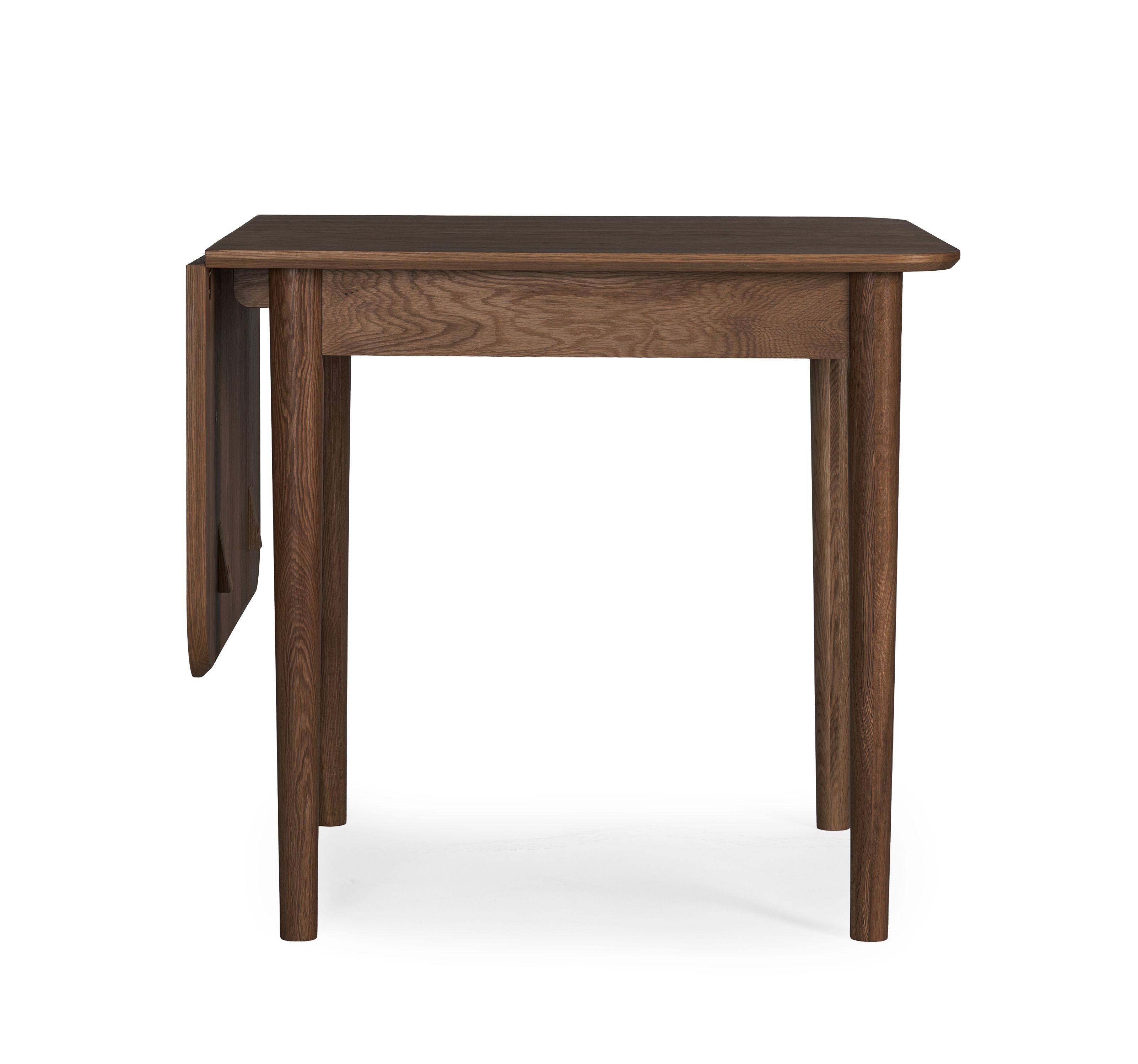 Oskar klaffbord 80x80cm smoked oak