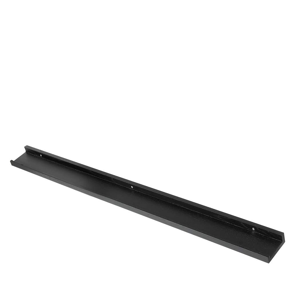 ZITTI Tavelhylla 120cm svartlack