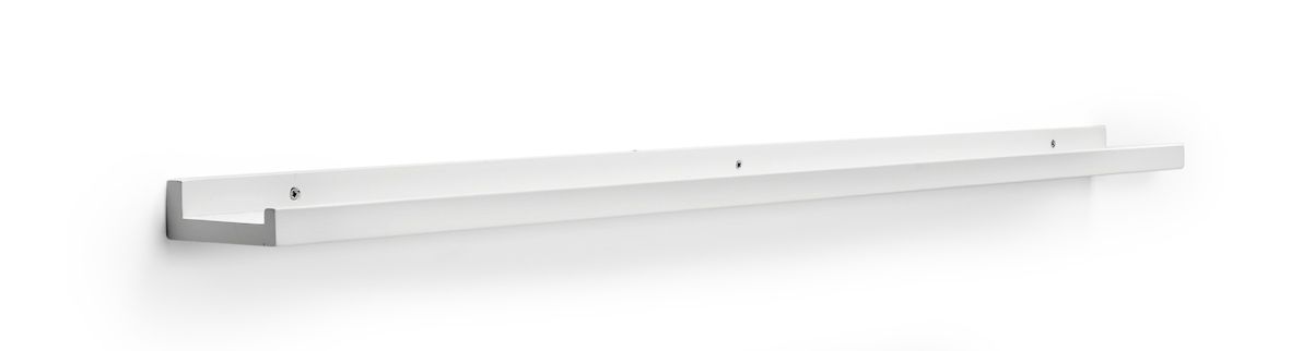 ZITTI Tavelhylla 120cm vitlack